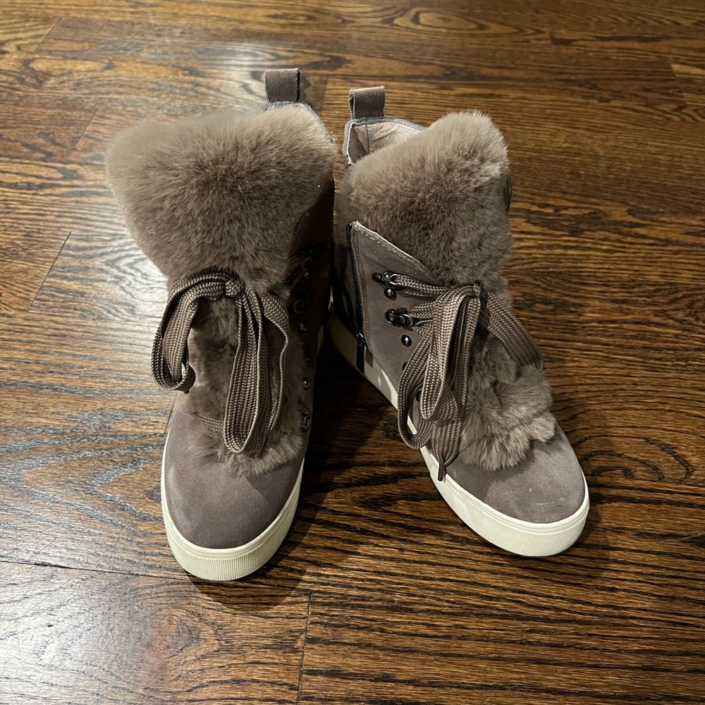 J slides women’s wedge sneaker boot